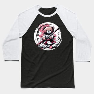 teddy bear katana kimono Baseball T-Shirt